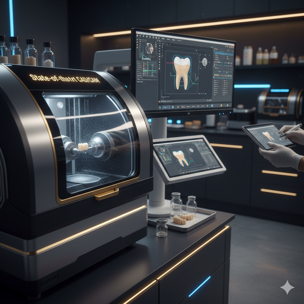 CAD/CAM technology in the lab